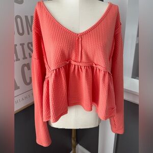 Altar’d State lightweight ruffle top